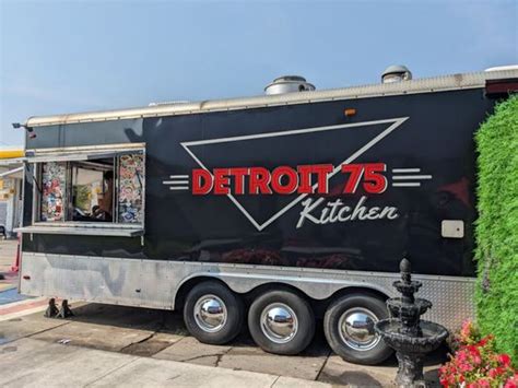 Detroit kitchen 75 - The Detroit 75 Kitchen is known for its sandwiches from cheesesteaks to shrimp Po’Boys. Many are named after Detroit streets, according to its menu, such as the I-75 Chicken Shawarma and Atwater ...